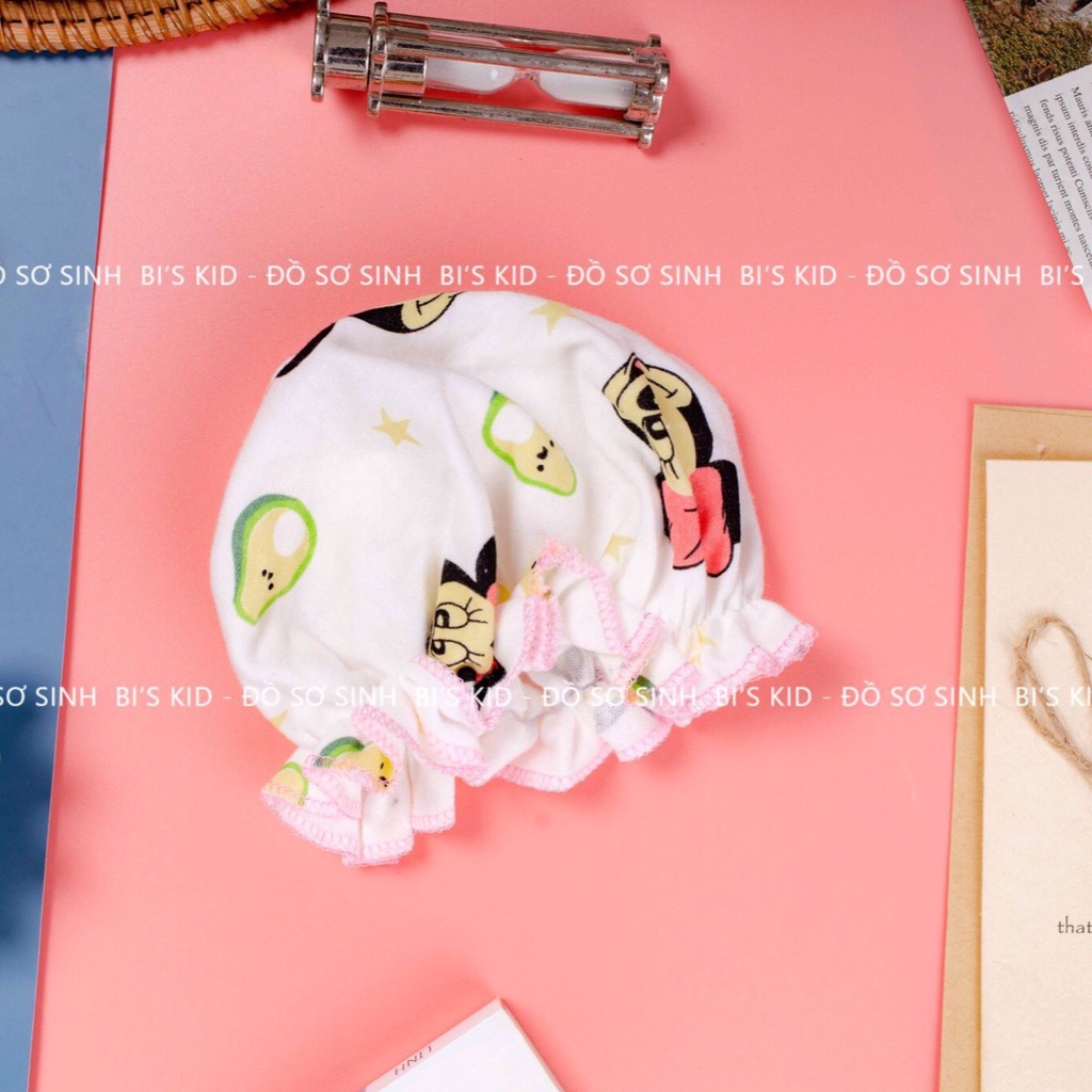 🌟 Mũ cho bé gái sơ sinh mũ bèo xinh xắn đáng yêu cho bé | 0-6Kg |🍀