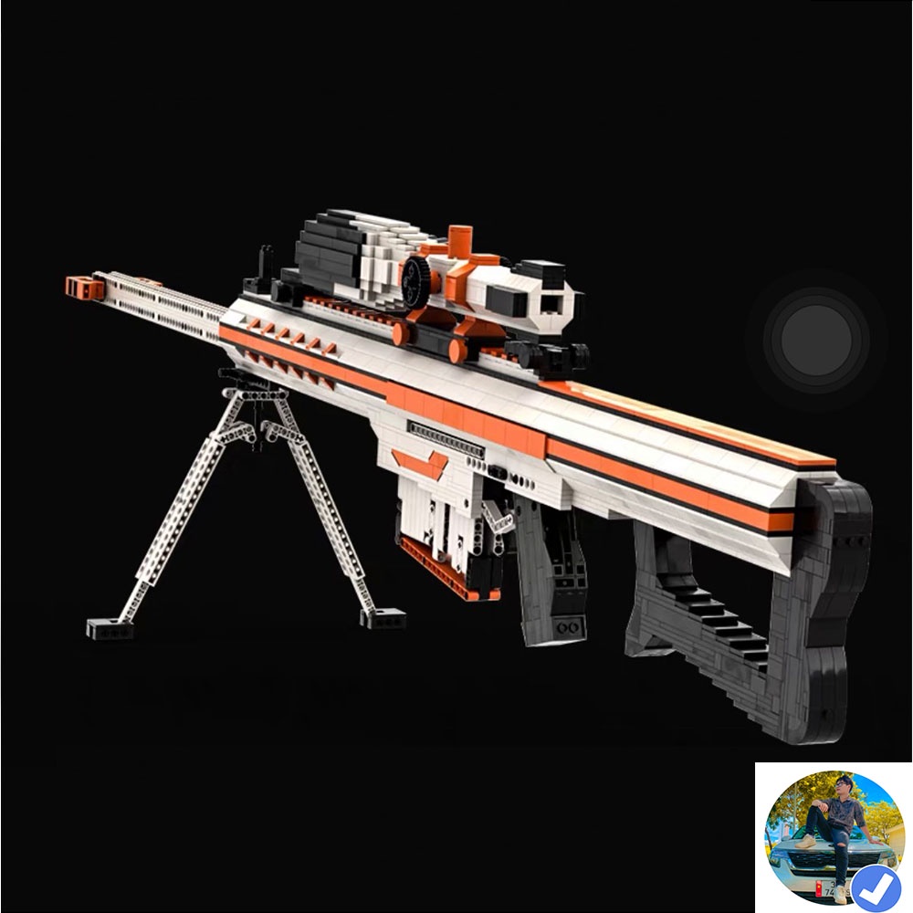 Bộ Đồ chơi LEGO Xếp hình mô phỏng AWM , Đồ chơi trẻ em, Quà tặng sinh nhật dành cho Bé