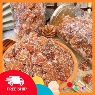 Mơ sấy chanh muối lon pet 500g - ngon rẻ chất lượng