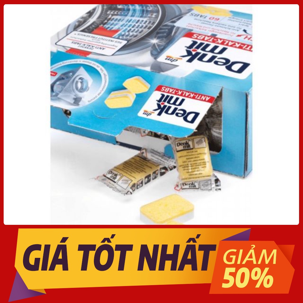 Viên tẩy lồng máy giặt Denkmit [NỘI ĐỊA ĐỨC] Lẻ 1 viên