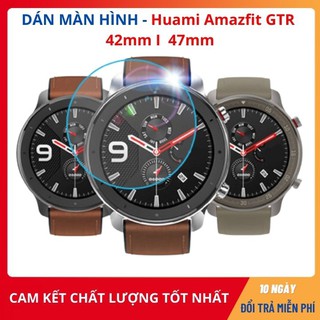 Dán cường lực, dán màn hình đồng hồ Huami Amazfit GTR 42mm , 47mm ✅TẶNG BỘ VỆ SINH MÀN HÌNH ✅