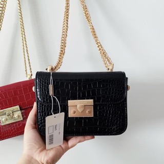 Hình thật- túi vân da rắn hai màu đẹp quên lối về