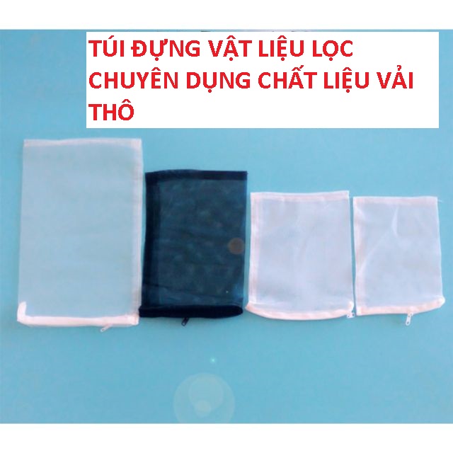 Túi đựng vật liệu lọc Túi chứa vật liệu lọc túi đựng vật liệu lọc hồ cá