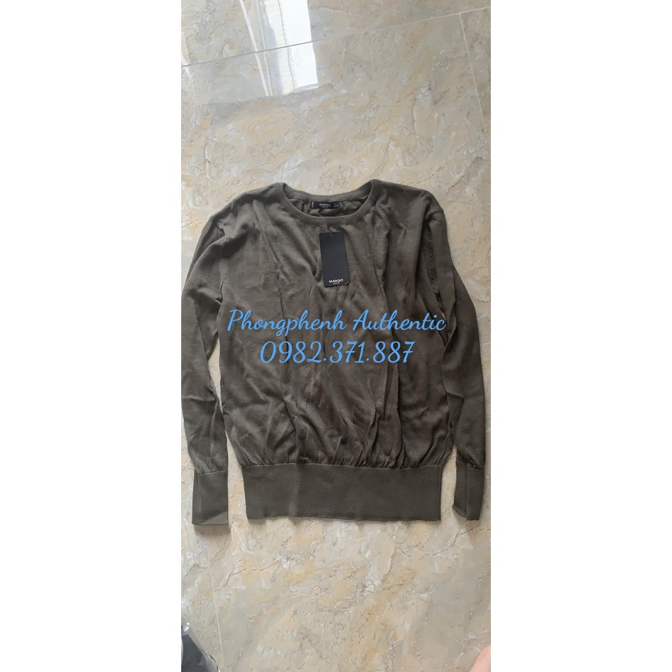 ÁO LEN NỮ MANGO AUTH JERSEY BRENDAF VỢT SALE