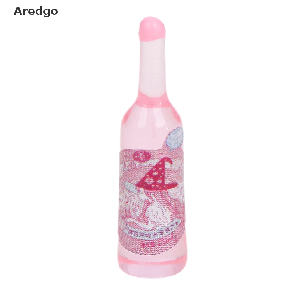 10 mô hình chai nước uống nhỏ bằng nhựa dùng trang trí nhà búp bê