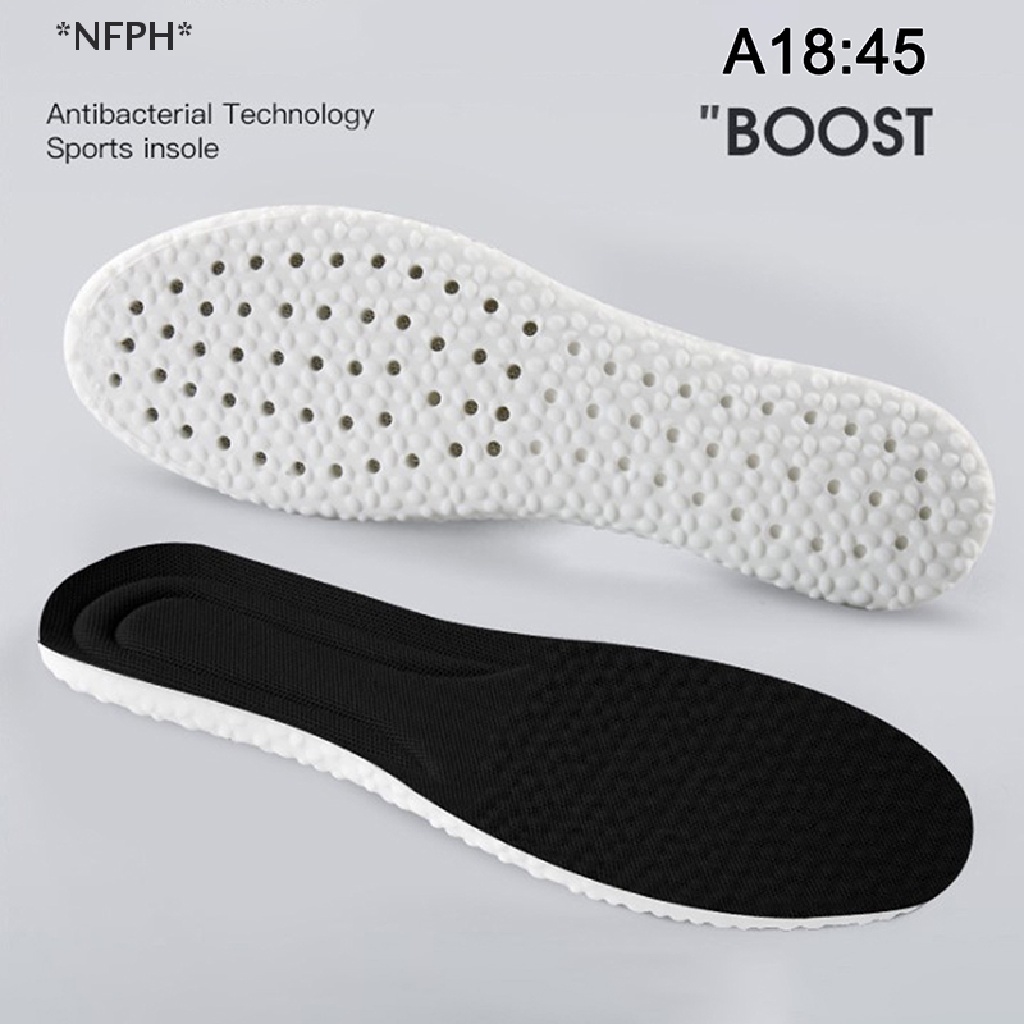 [NFPH] Cặp Đệm Mút Lót Đế Giày Chăm Sóc Bàn Chân Phẳng Siêu Memory Foam