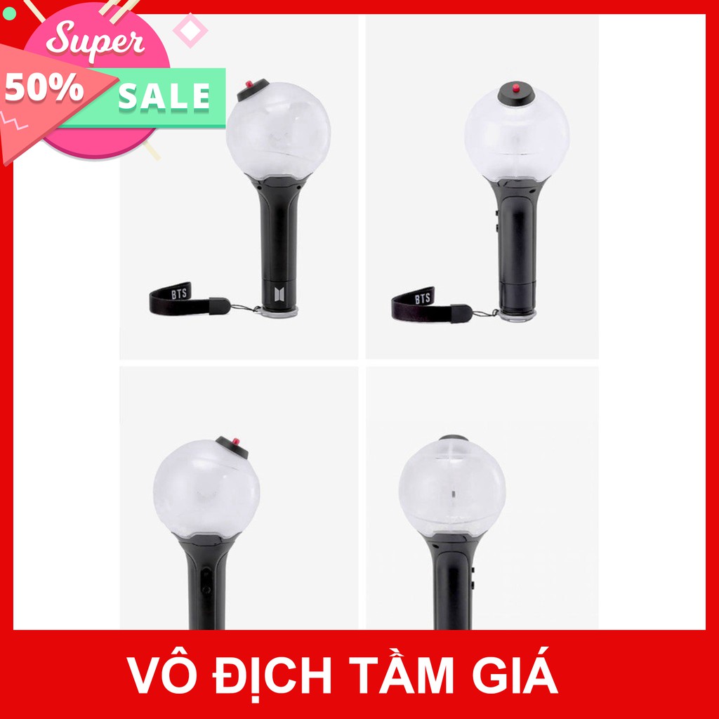 Chuyendokpop Bomb ver 3 - Light stick BTS ver 3 - Gậy phát sáng BTS