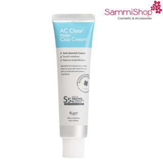 KEM PHỤC HỒI CHO DA MỤN THE PLANT BASE AC CLEAR MAGIC CICA CREAM 60ML