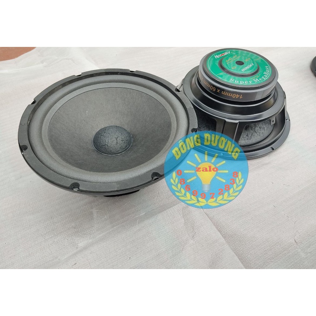 LOA BASS 25 HỒNG KỲ TỪ 140 CÔN 38.6MM 4 LỚP - GIÁ 1 ĐÔI - LOẠI NÚM SẦN MÀNG ĐEN - CỦ LOA RỜI