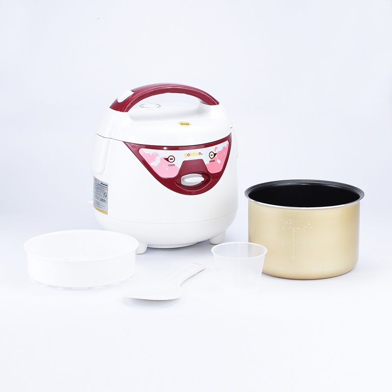 Nồi cơm điện 3D Goldsun dung tích 1.0L ARC-GW100 - Bảo hành 12 tháng