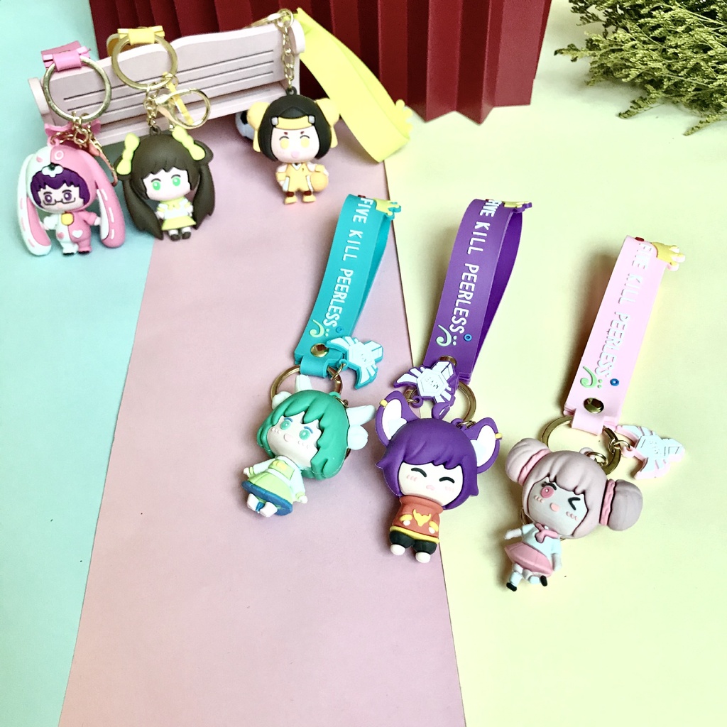 Móc Khóa Hình Các Nhân Vật Game Peripheral Dễ Thương