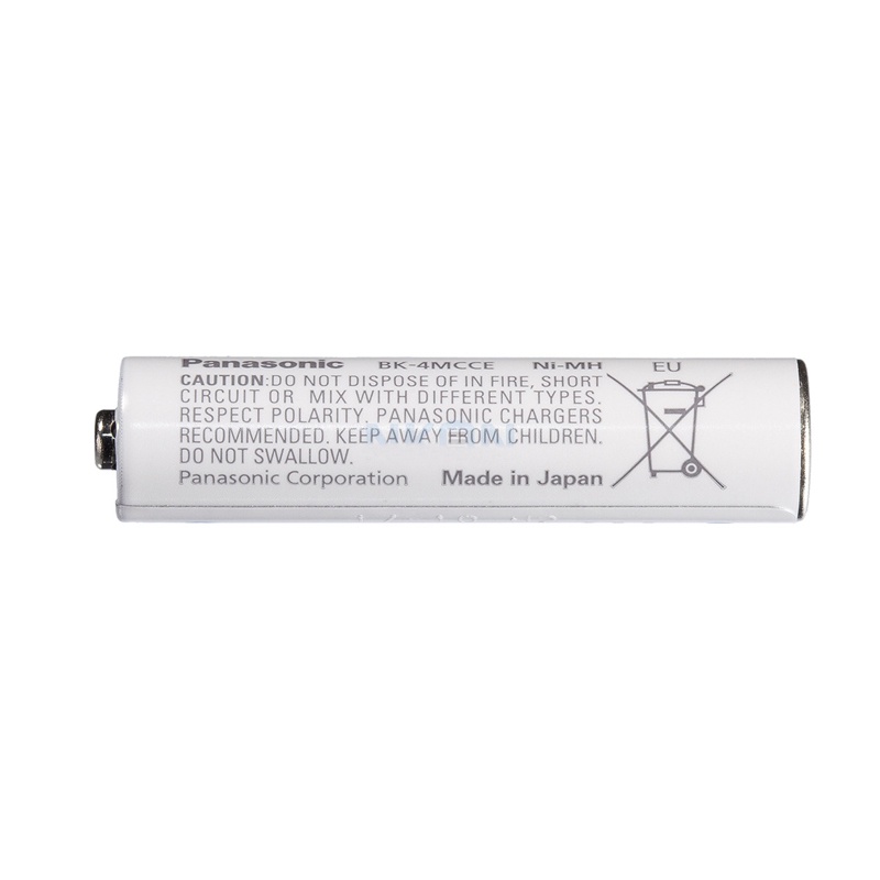 Vỉ 4 pin sạc AAA Eneloop 800mAh BK-4HCCE/4BT (BK-4MCCE/4BV) - box ANH (Trắng) Nhất Tín Computer