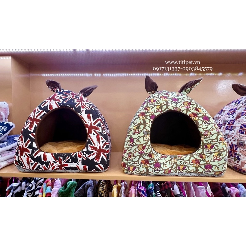 NHÀ NGỦ TAI THỎ  CHO THÚ CƯNG❗️