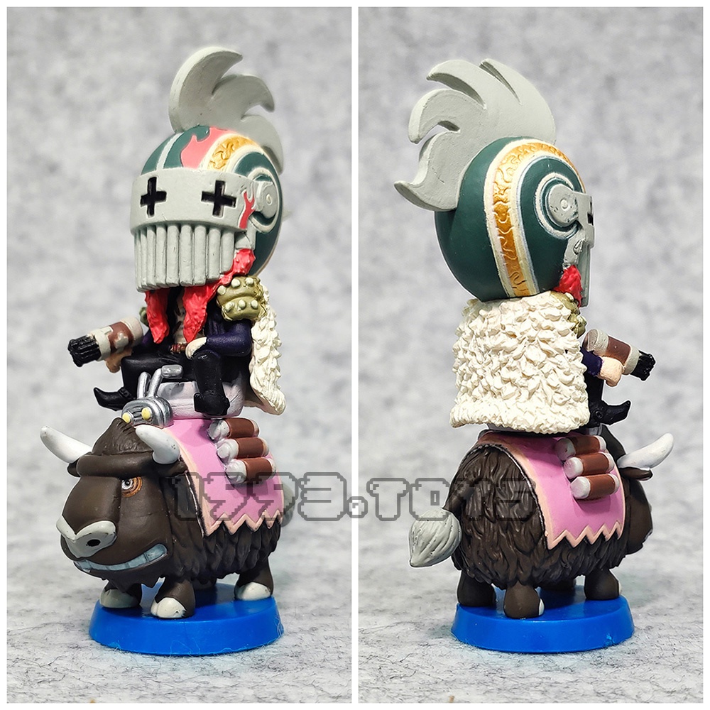 Mô hình nhân vật PLEX figure One Piece Anime Chara Heroes Vol.6 Thriller Bark - Duval và Motobaro