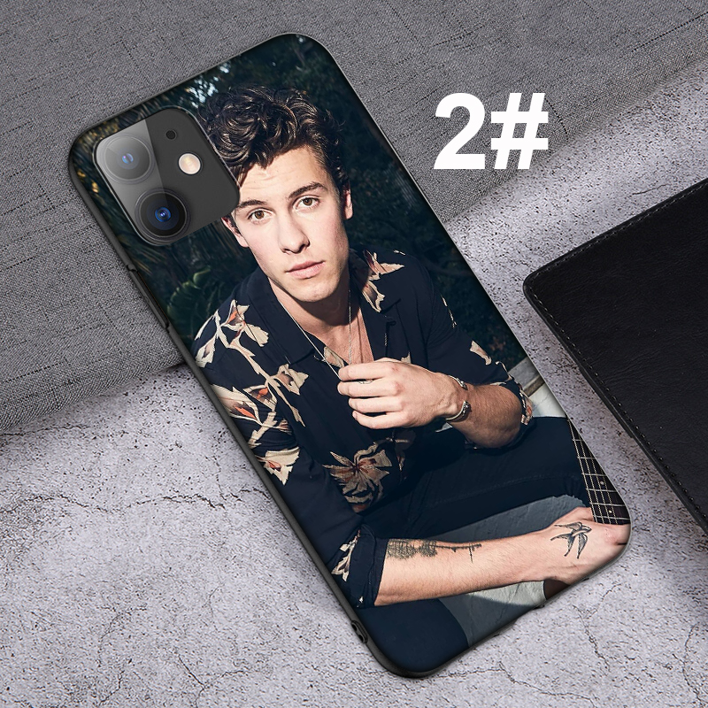 iPhone XR X Xs Max 7 8 6s 6 Plus 7+ 8+ 5 5s SE 2020 Casing Soft Case 80SF Shawn Mendes Singer mobile phone case