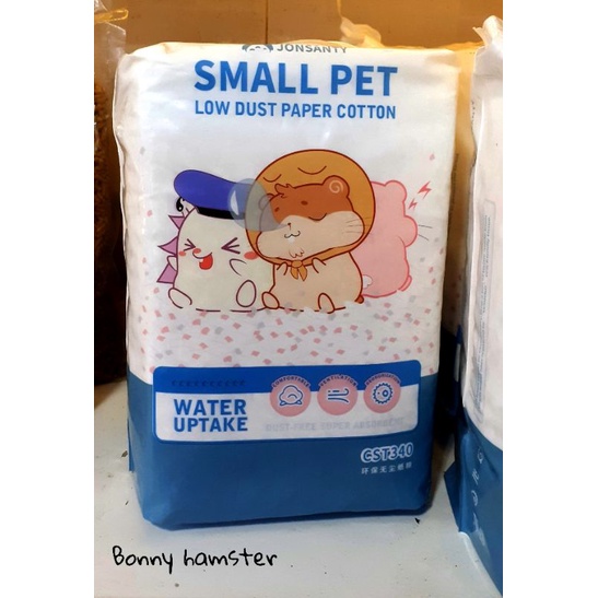 Giấy lót Jonsanty trắng dành cho hamster, sóc, thỏ