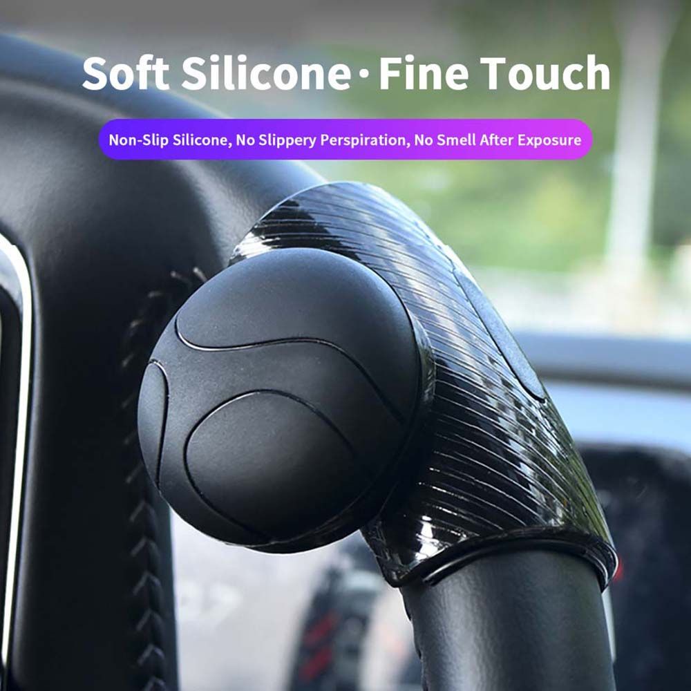 Núm xoay vô lăng xe hơi bằng nhựa xoay 360 độ thông dụng AVALENTINE