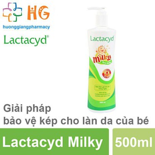Sữa tắm gội lactacyd milky 250ml, 500ml