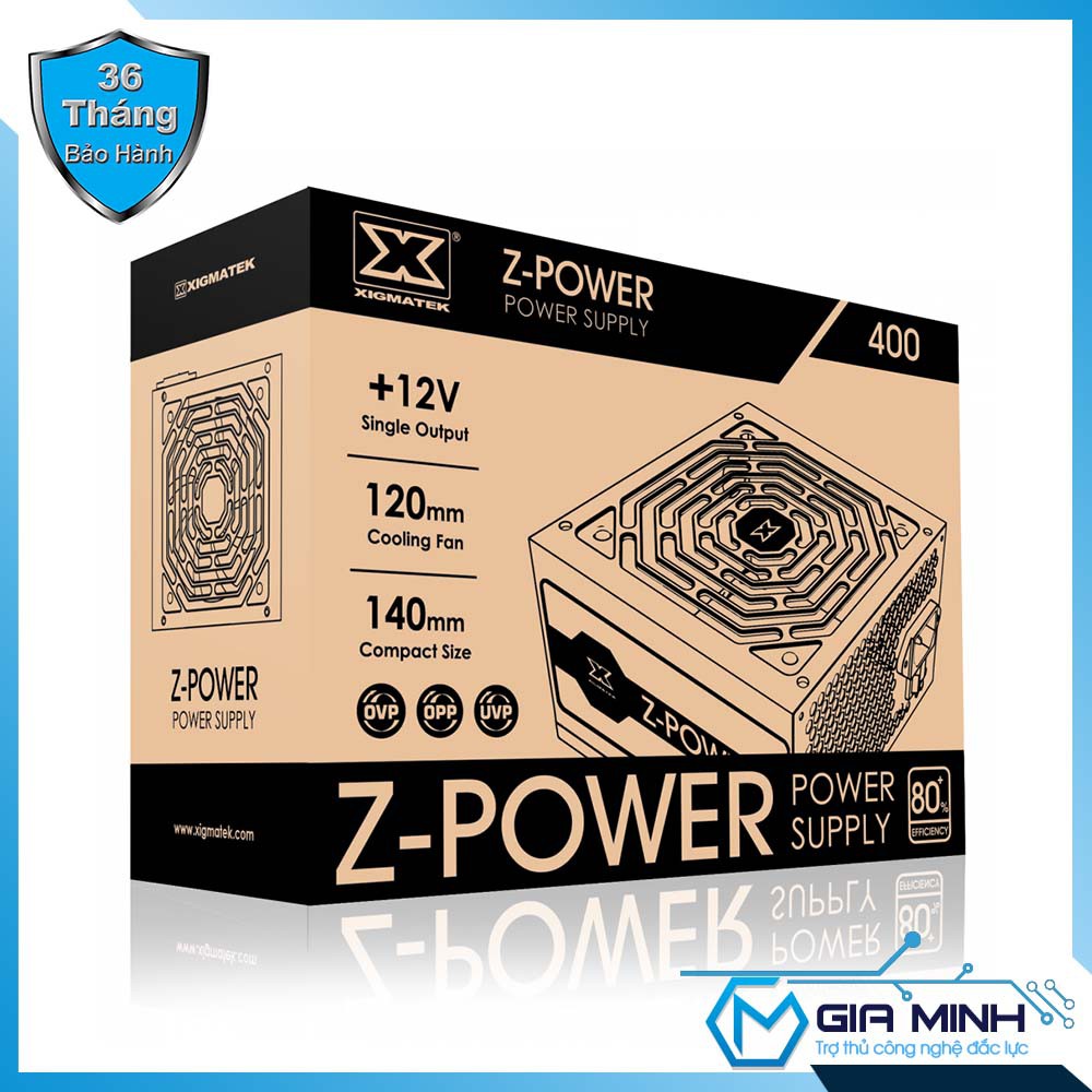 Nguồn Máy Tính PC Xigmatek Z-POWER 400 Power Supply