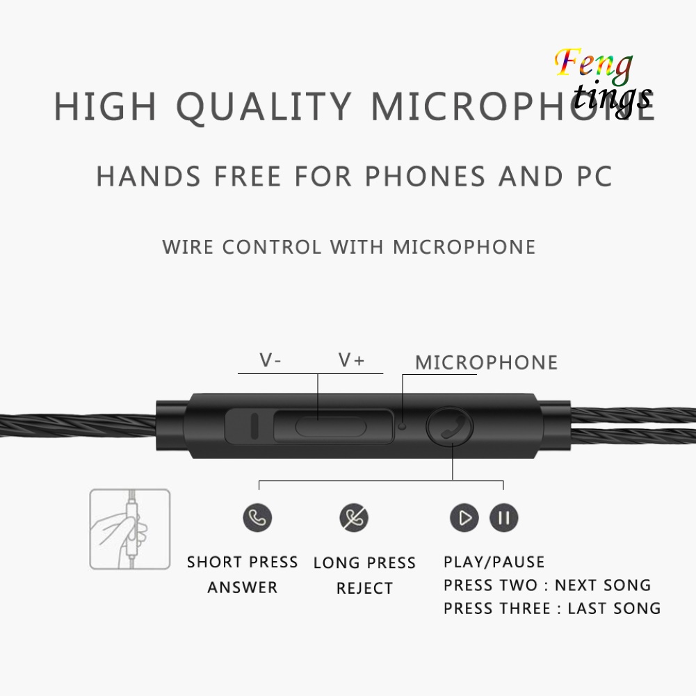 Tai nghe nhét tai M4 type C có dây cho Xiaomi Huawei
