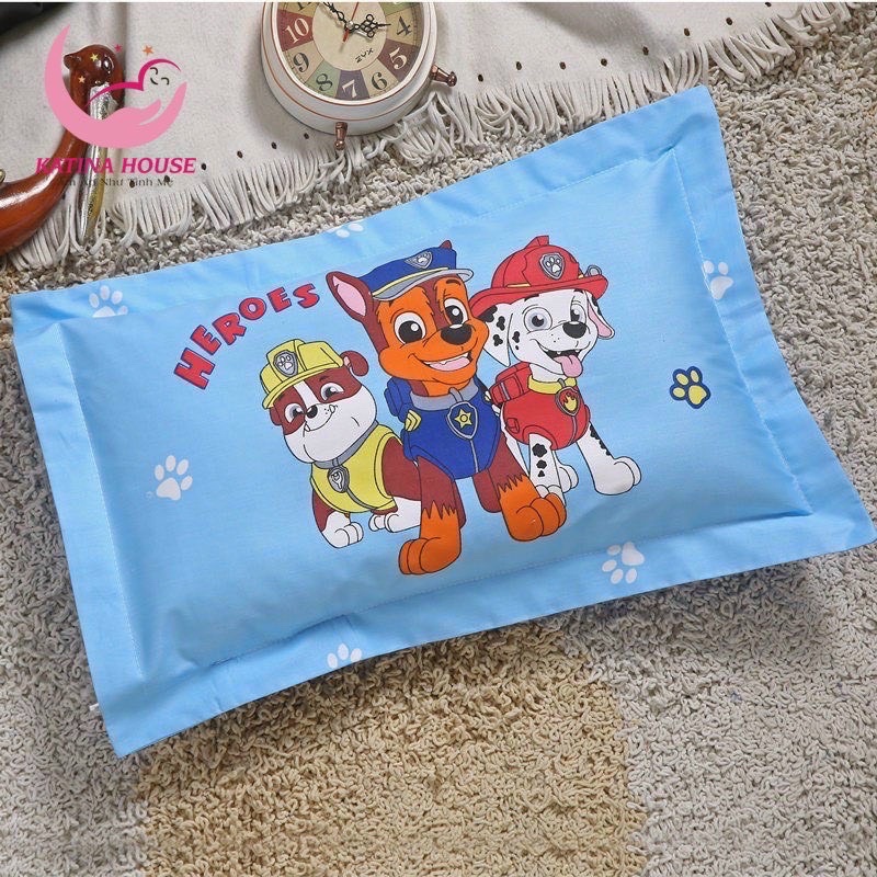 Gối Đầu Trẻ Em Hizun Vỏ Cotton