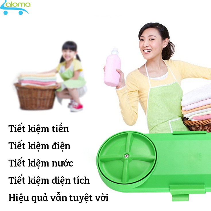 Máy giặt mini tại xô DEKE GT-16AC tiết kiệm điện cho sinh viên và em bé có hẹn giờ và đảo chiều