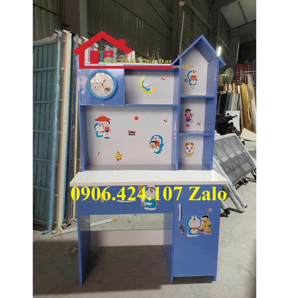 Bàn Học Sinh IN 3D Màu ĐẸP Bé Trai, Bé Gái 1M,1M2 Ship Miễn phí Sài Gòn Mới 100%