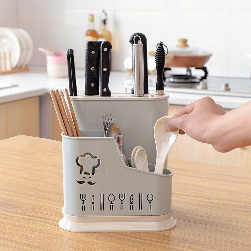 Khay cắm dao đũa nhựa Việt nhật hàng đẹp giá rẻ