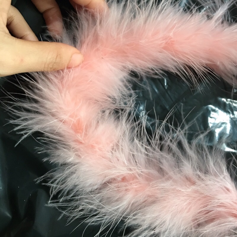 ( Muốn lông nhiều chọn lông vũ) LÔNG VŨ LÔNG GÀ DÀI 1.8m dụng cụ may vá