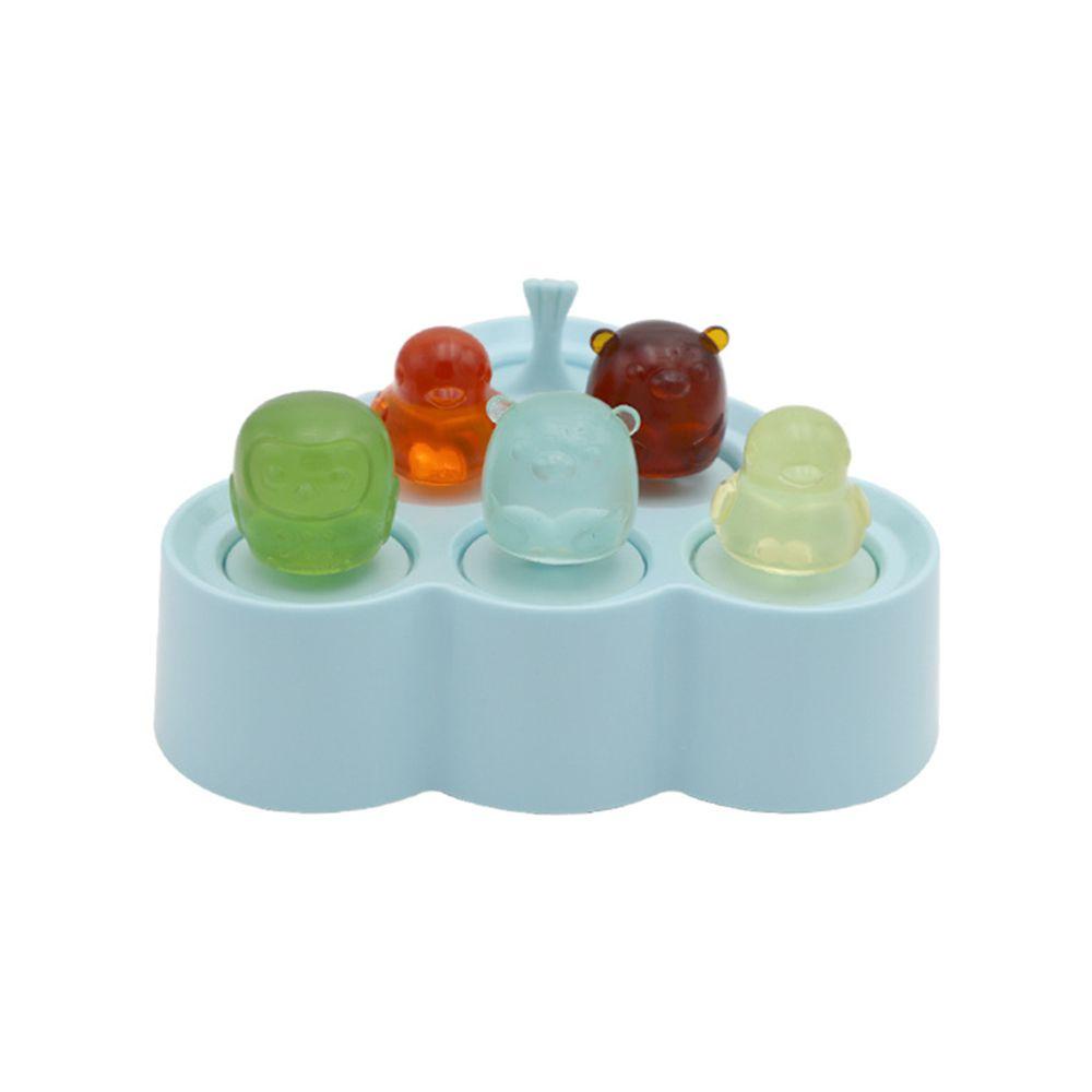 LEISURE Khuôn Silicone Làm Kem Hình Động Vật