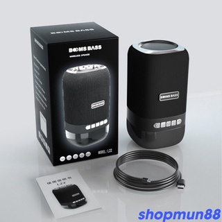 Loa Bluetooth Mini Không Dây, Loa Boombass L22 Có Đèn Led - Bass Siêu Ấm