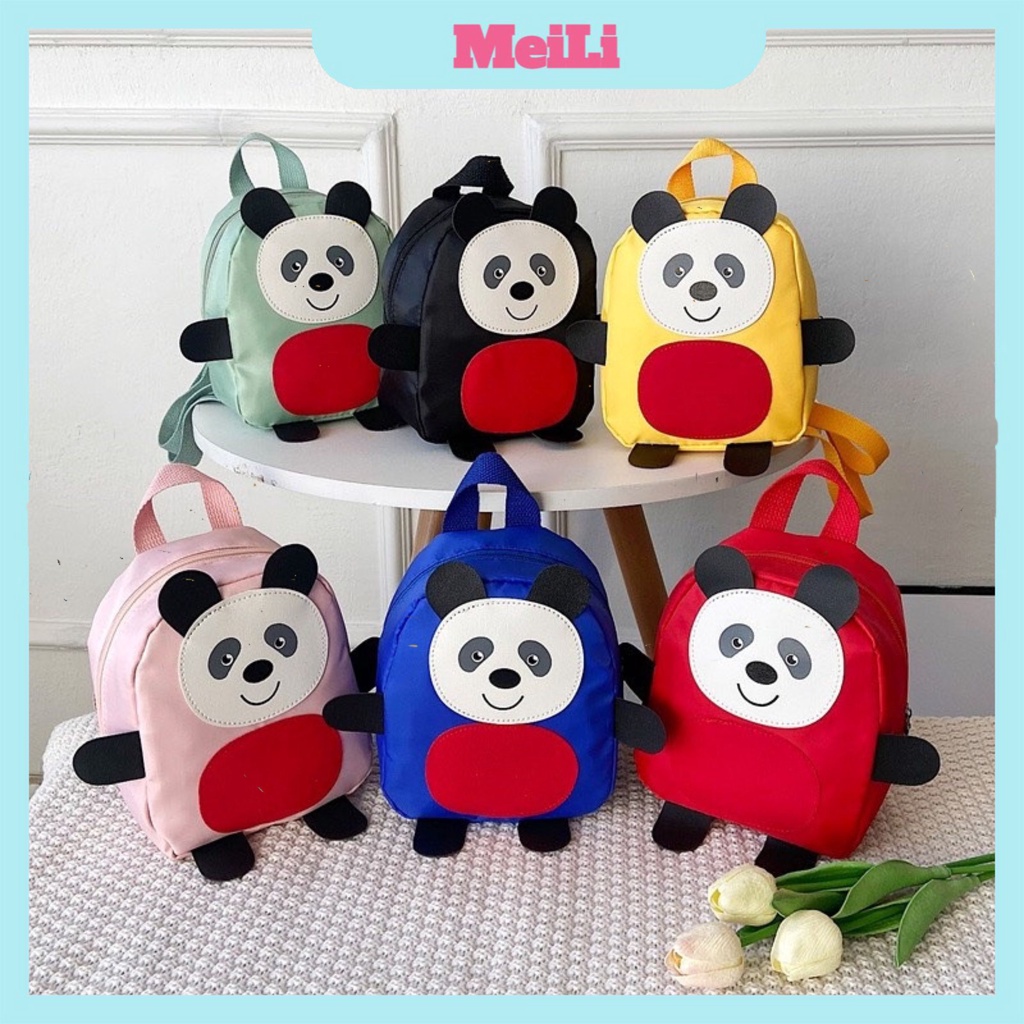 Cặp Gấu Trúc Ngộ Nghĩnh Cho Bé🍀FREESHIP🍀Balo Gấu Trúc Cho Bé Mầm Non,Đi Chơi Đi Du Lịch Có Đủ Các Màu Dễ Thương (tuyển