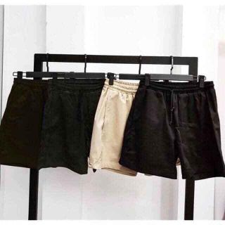 quần đùi thô kaki nữ