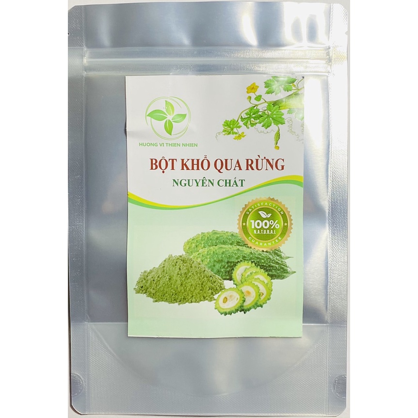 100GR Bột đắp mặt nạ khổ qua nguyên chất 100%Hương Vị Thiên Nhiên organic Handmade | BigBuy360 - bigbuy360.vn
