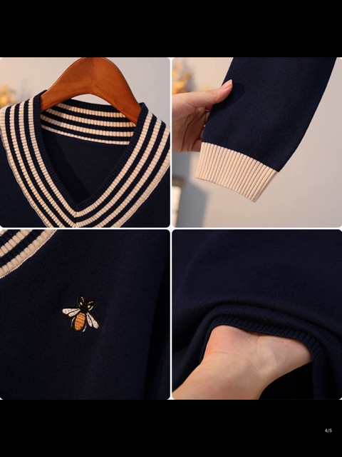 💥SẴN HÀNG🔥 Áo len Cardigan Guc 2020 Nam và Nữ dày dặn cực hot của Korea