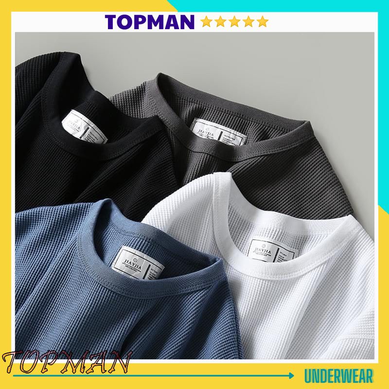 Áo thun nam cộc tay mùa hè, Áo phông nam chất Cotton Xốp siêu xịn - TOPMAN