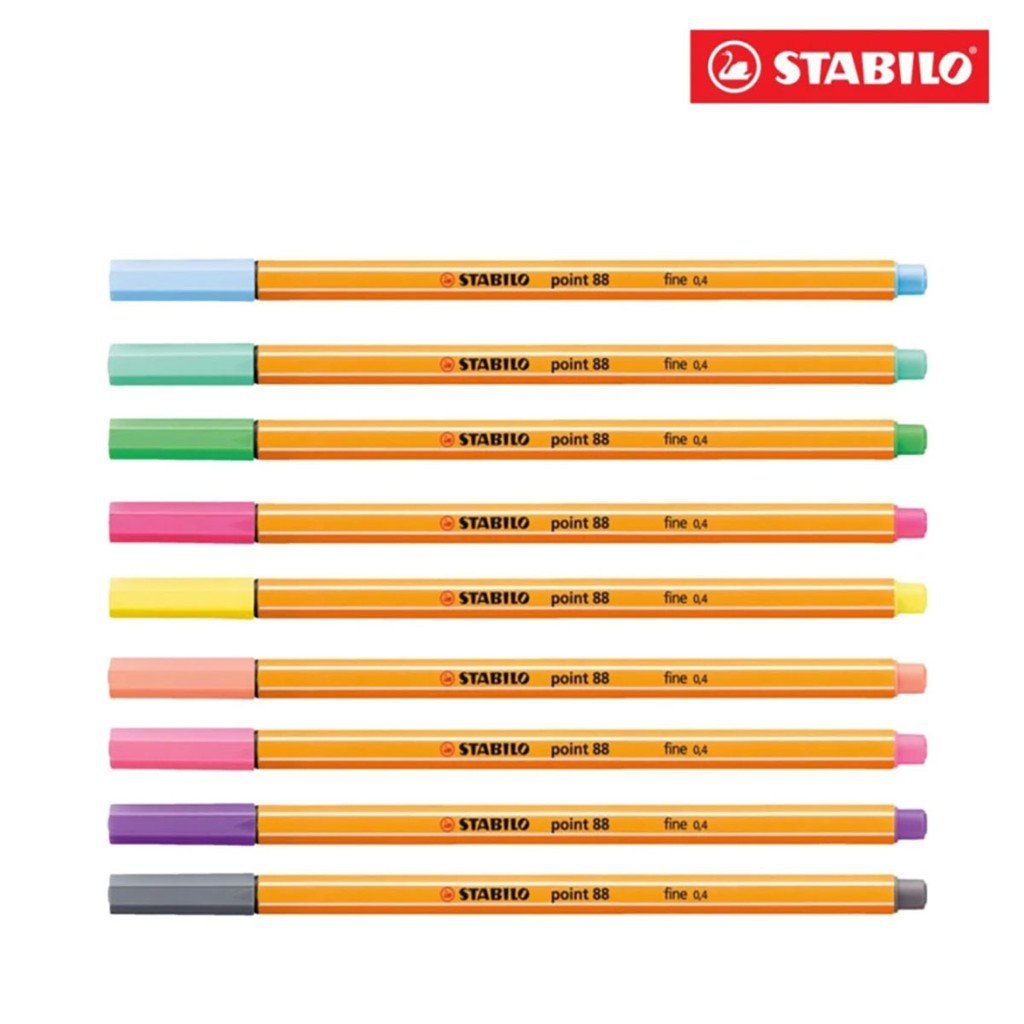 Bút Dạ Kim Chính Hãng Stabilo Point 88 0.4mm PT88