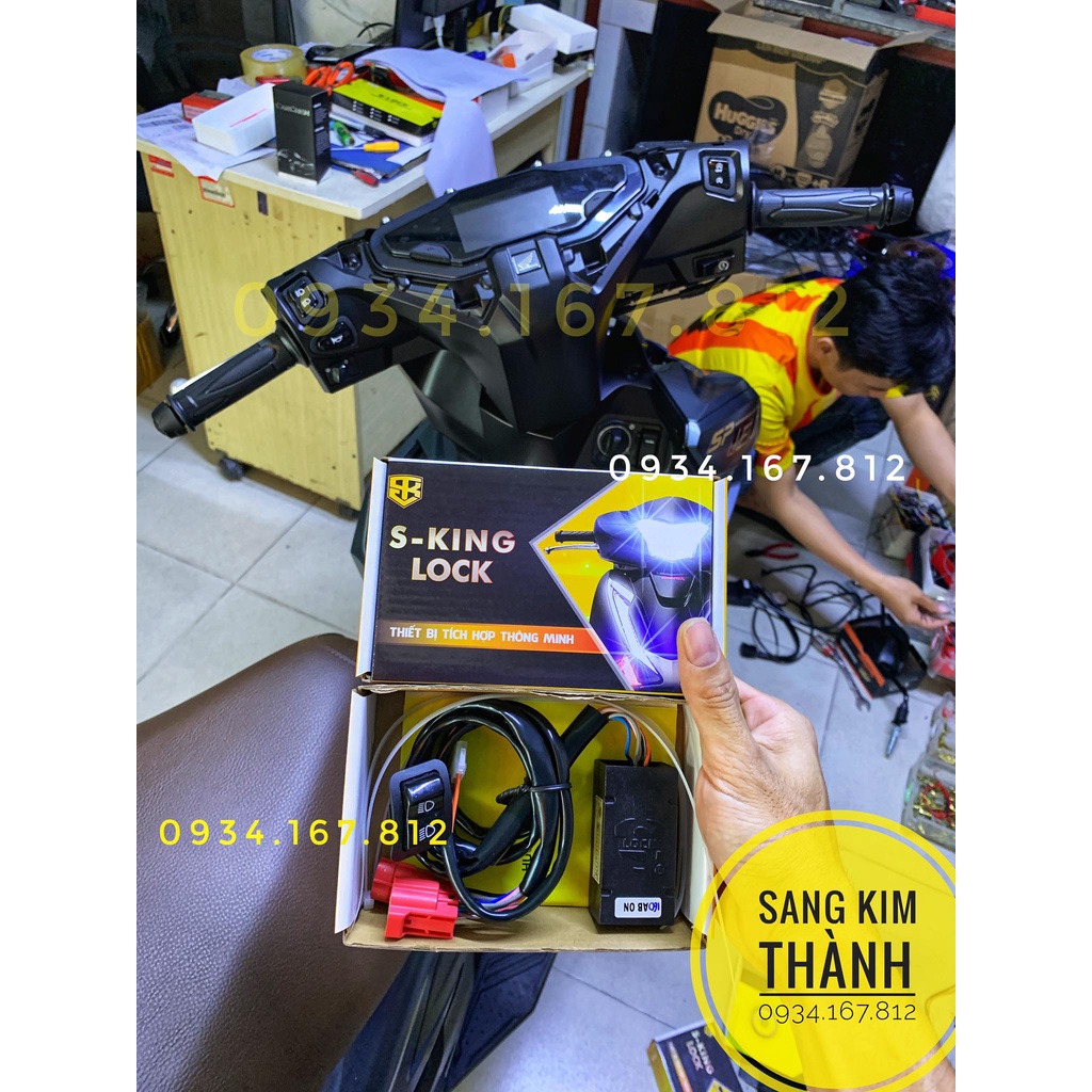 Bộ mạch tắt đèn xe AB 2021 2022 2023 2024 Chính Hãng S-KING LOCK | BH 24 Tháng