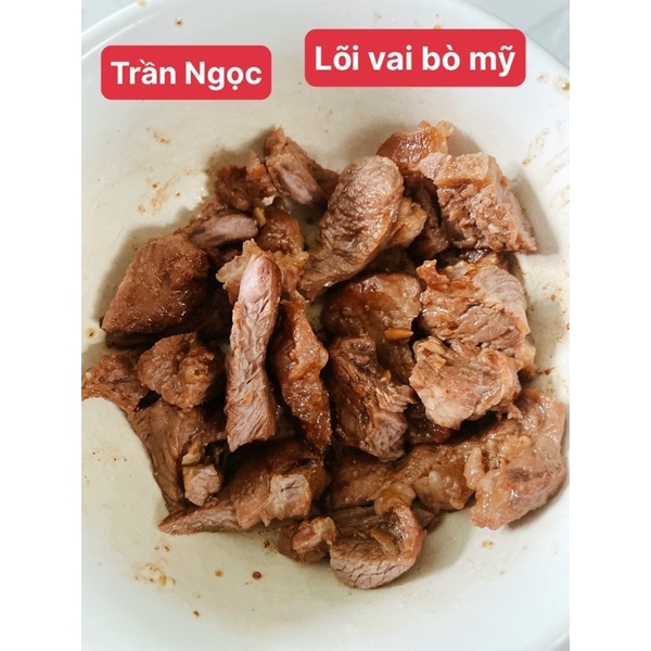 Lõi thăn bò nhập khẩu 1khay 500gr (giao hoả tốc HCM)