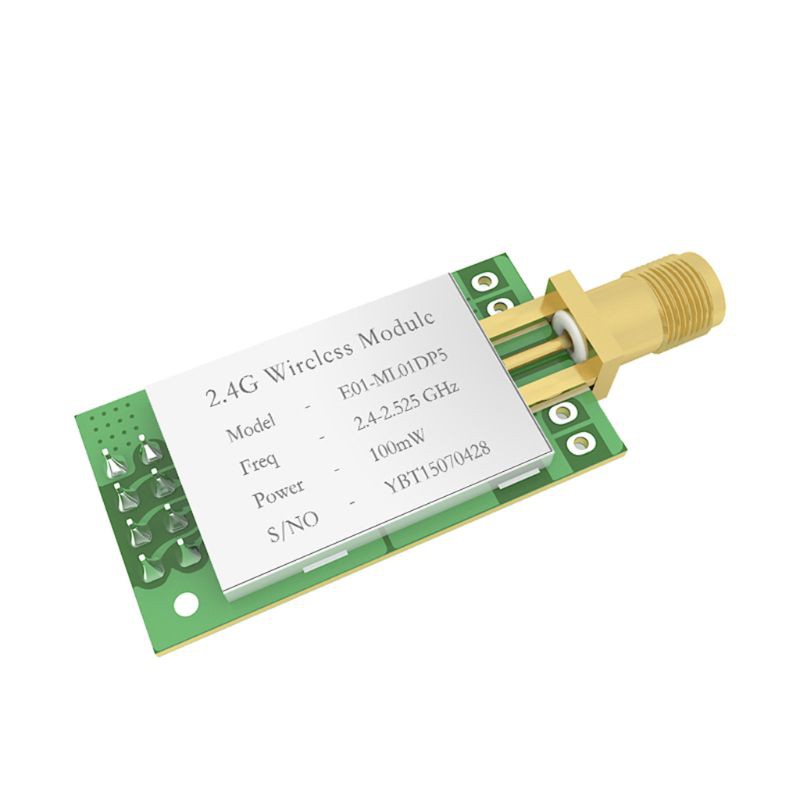 Bộ Thu Phát Tín Hiệu Không Dây E01-Ml01Dp5 Spi Nrf24L01P 2.4ghz 100mw Sma Nrf24L01P Rf