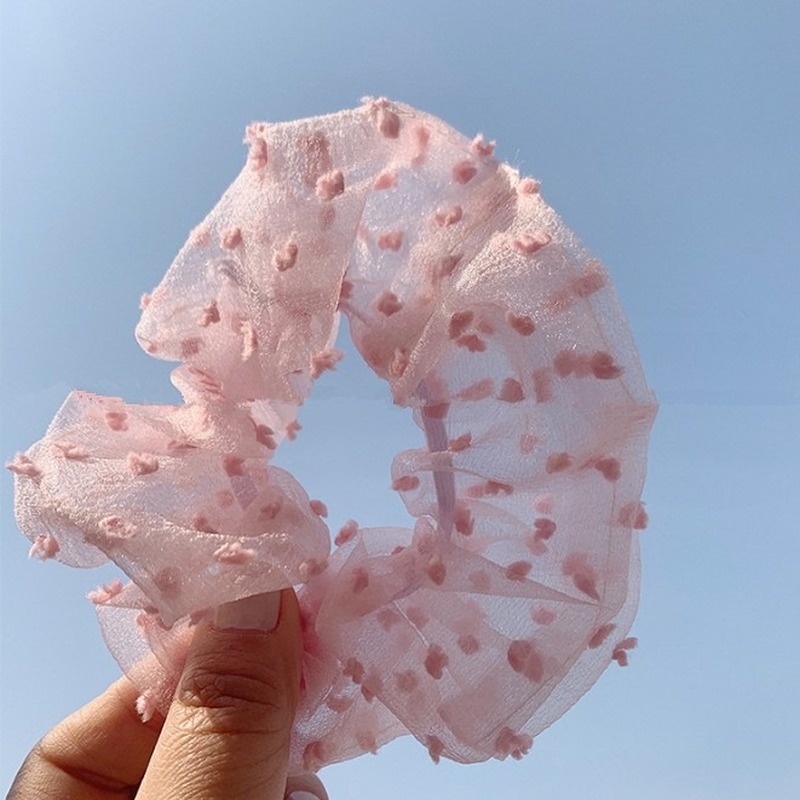 Thun Cột Tóc Dễ Thương Cho Nữ