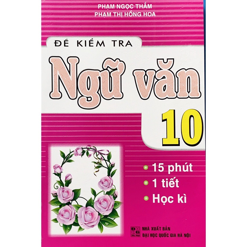 Sách - Đề kiểm tra Ngữ Văn Lớp 10