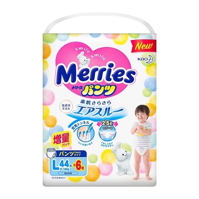 Bỉm Merries 💝FREESHIP💝 Merries Nội Địa Nhật Chính Hãng Cộng Miếng Dán/Quần đủ size NB96/S88/M68/M64/L58/L50/XL44/XXL28