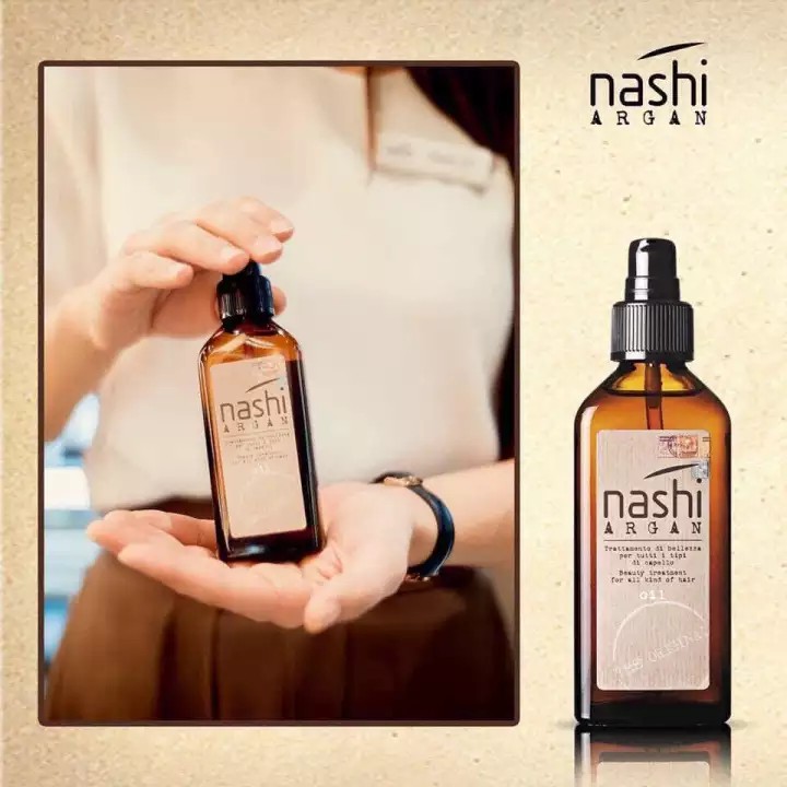 TINH DẦU DƯỠNG TÓC NASHI ARGAN OIL 30-100ML CHÍNH HÃNG