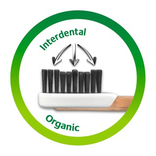 Bàn Chải Đánh Răng Trisa Natural Clean Thân Gỗ