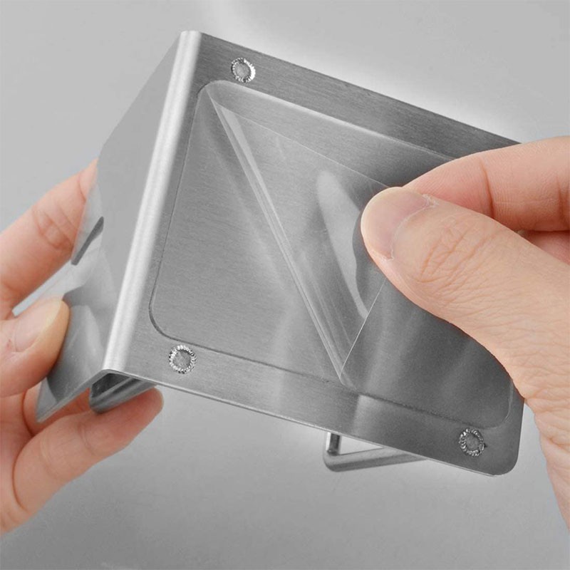 Electric Shaver Holder Wall-Mounted Self-Adhesive Stainless Steel