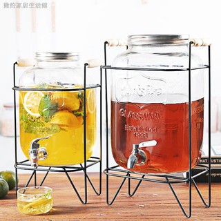 Bình Thủy Tinh Đựng Rượu Có Vòi Rót Tiện Lợi