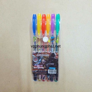 Combo 3 Vĩ Bút Kim Tuyến 6 Màu
