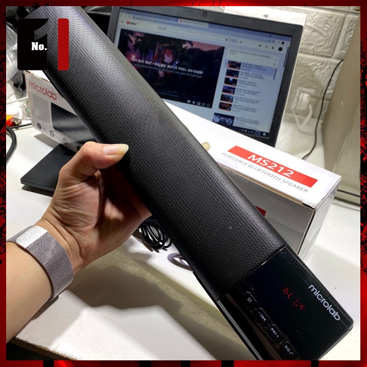 Loa Thanh Máy Vi Tính Chính Hãng Bluetooth Để Bàn 2.0 MICROLAB MS212 Loa Laptop Pc Có Dây