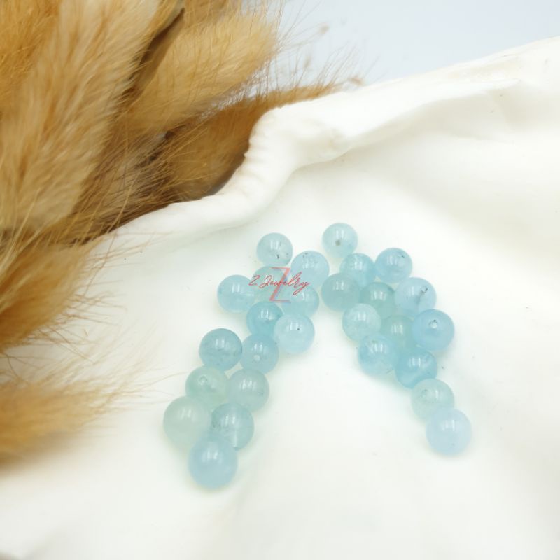 1 hạt đá Aqua xanh